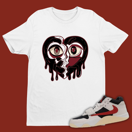 Crying Heart 1 W Match Travis Scott x Jordan Jumpman Jack