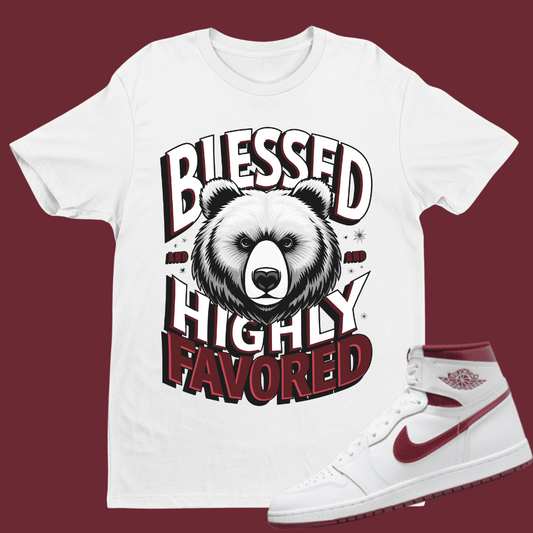 Blessed And Highly Favored Match Air Jordan 1 High 85 "Metallic Burgundy"