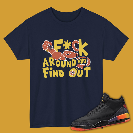 F#ck Around And Find Out N Match J Balvin x Air Jordan 3