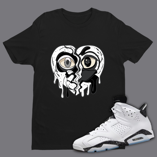 Crying Heart 2 B Match Air Jordan 6 “Reverse Oreo”